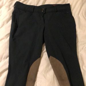 RJ Classics - Dark Green Equestrian Breeches